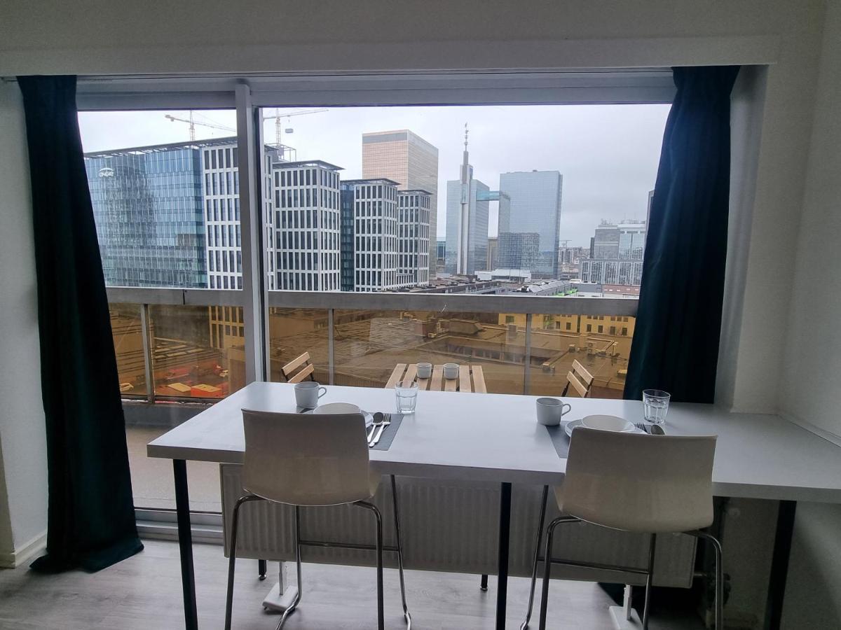 Panoramic View Studio Lägenhet Bryssel Exteriör bild