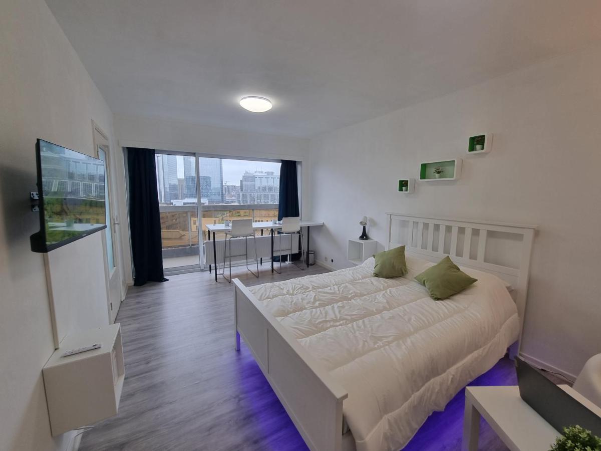 Panoramic View Studio Lägenhet Bryssel Exteriör bild