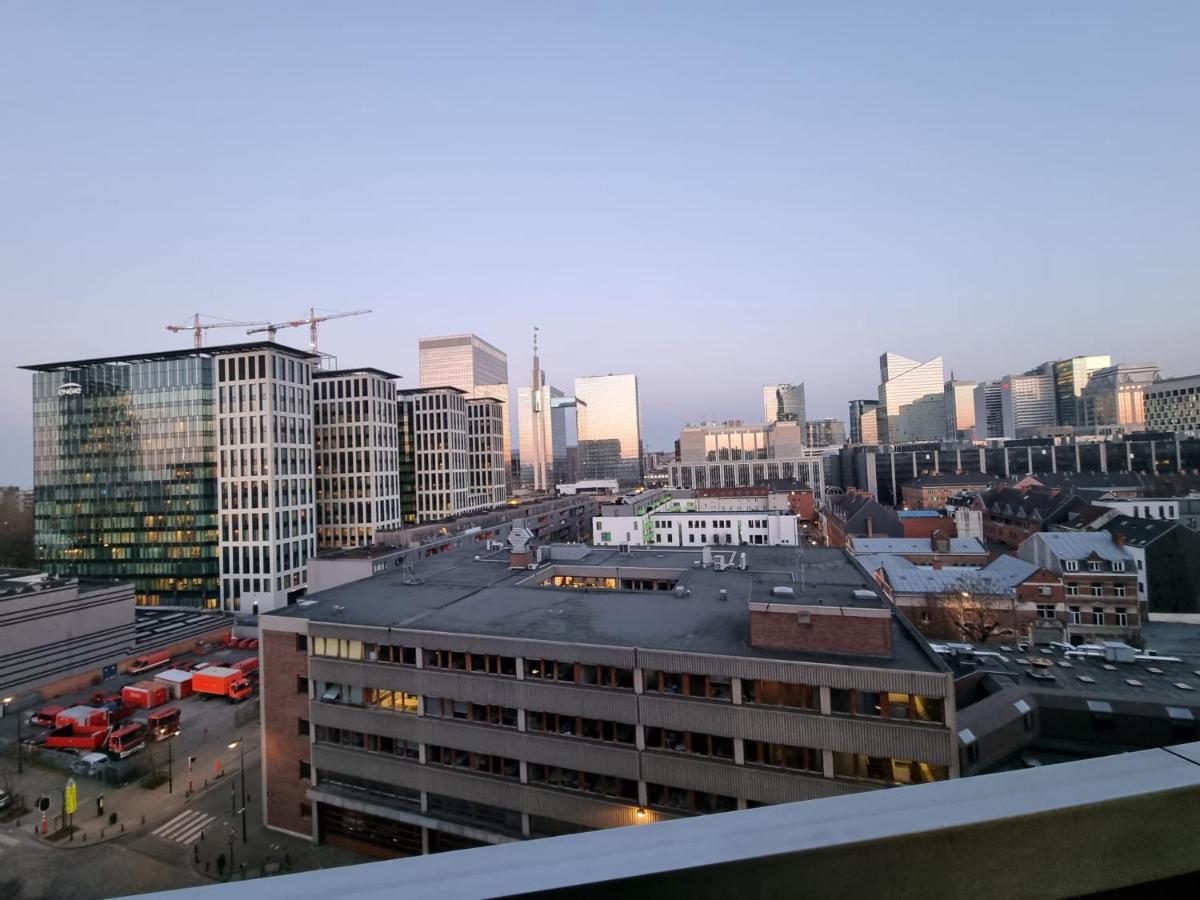 Panoramic View Studio Lägenhet Bryssel Exteriör bild